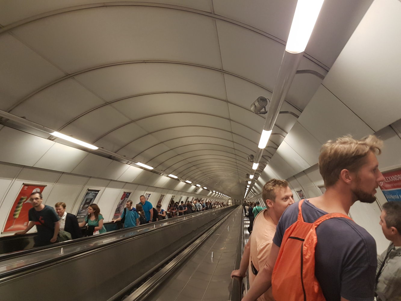 Prague Subway - Hope You are Not Afraid of Heights