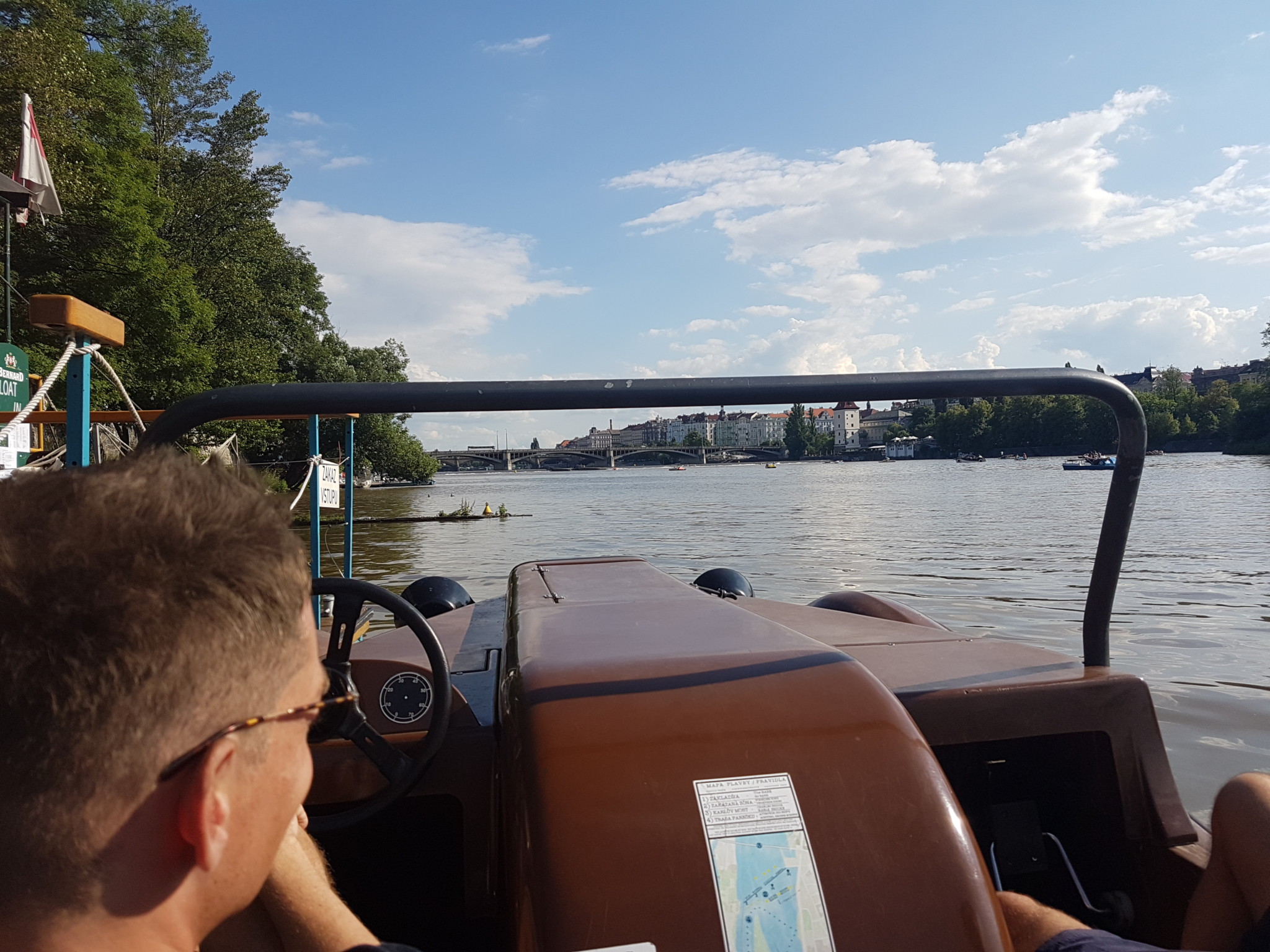 Paddle Boating in Prague