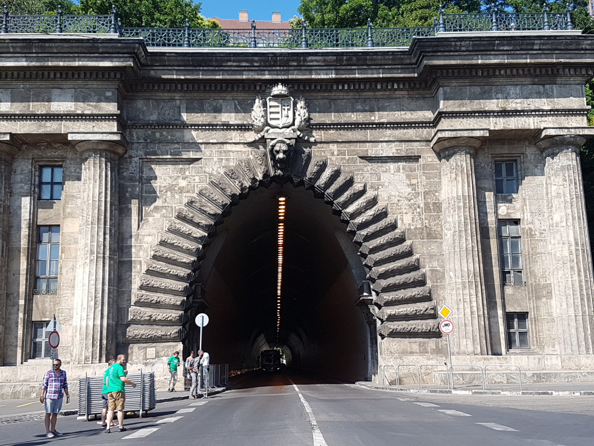 Tunnel the Tour de Hungary Rode Through
