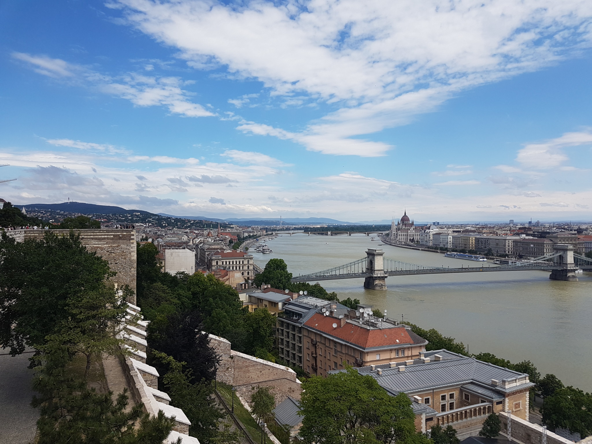 Danube River From Picasso Museum