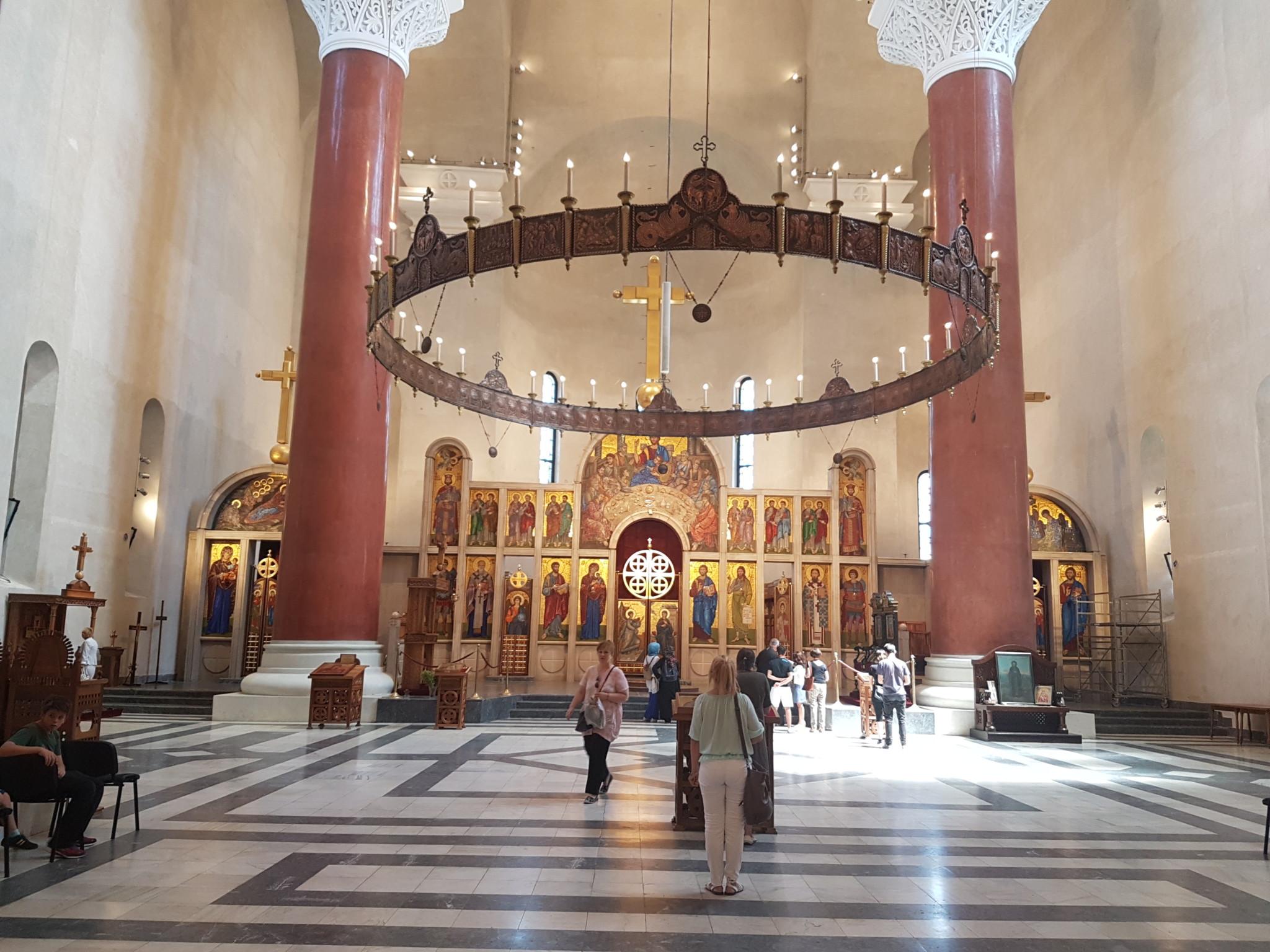 Inside Saint Mark's Church