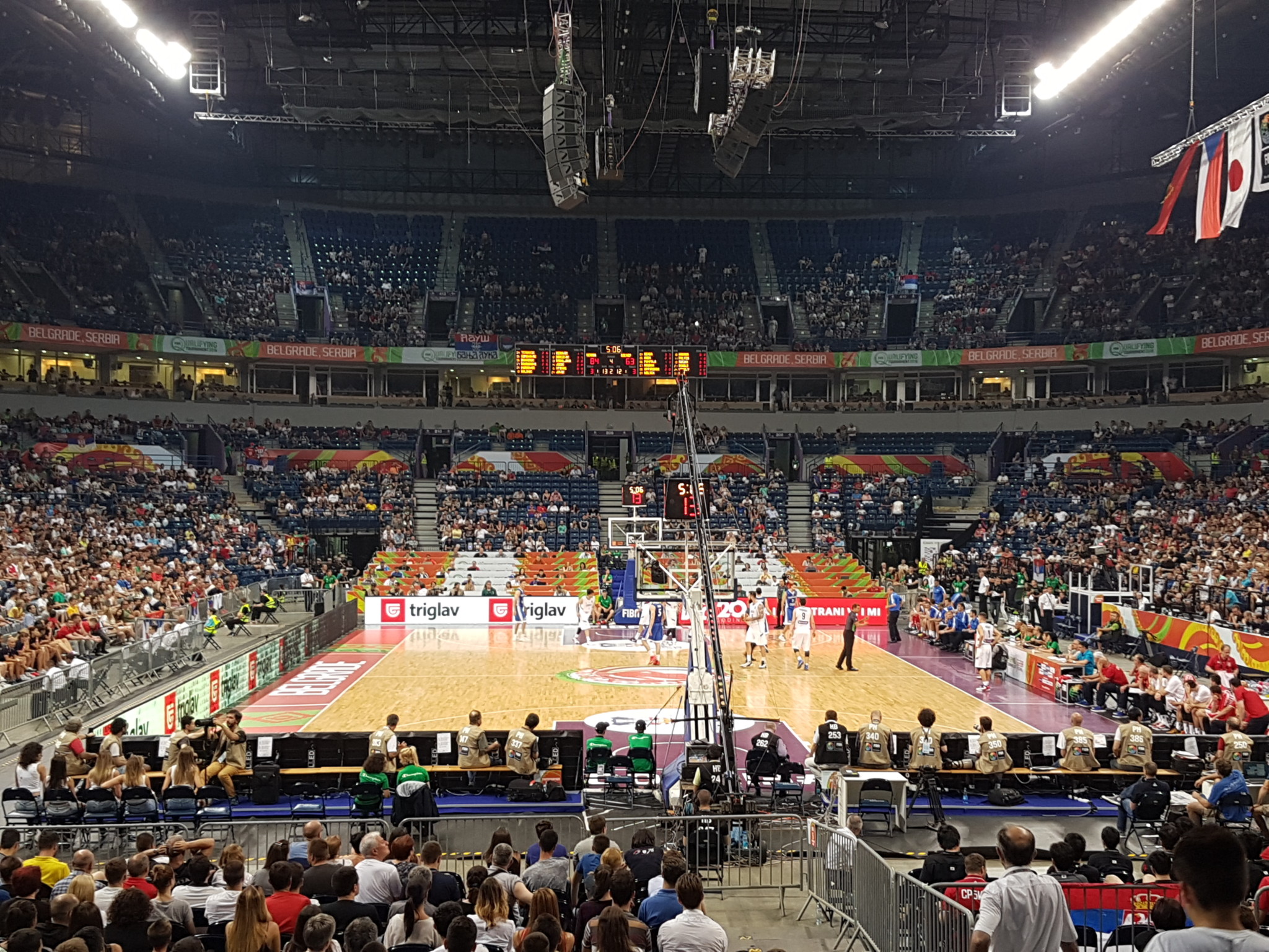 Serbian Basketball Game