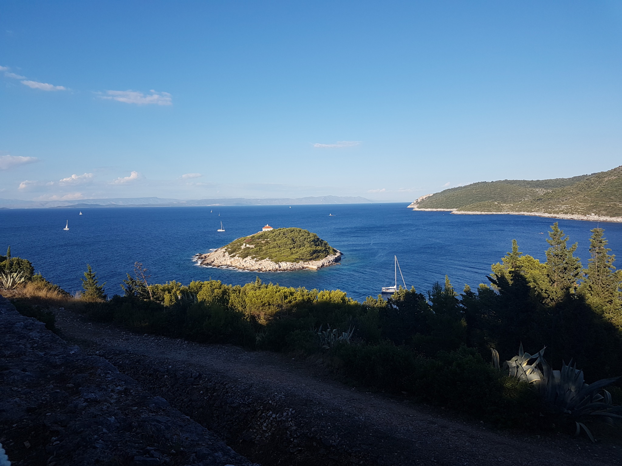 View from a Fortress in Vis