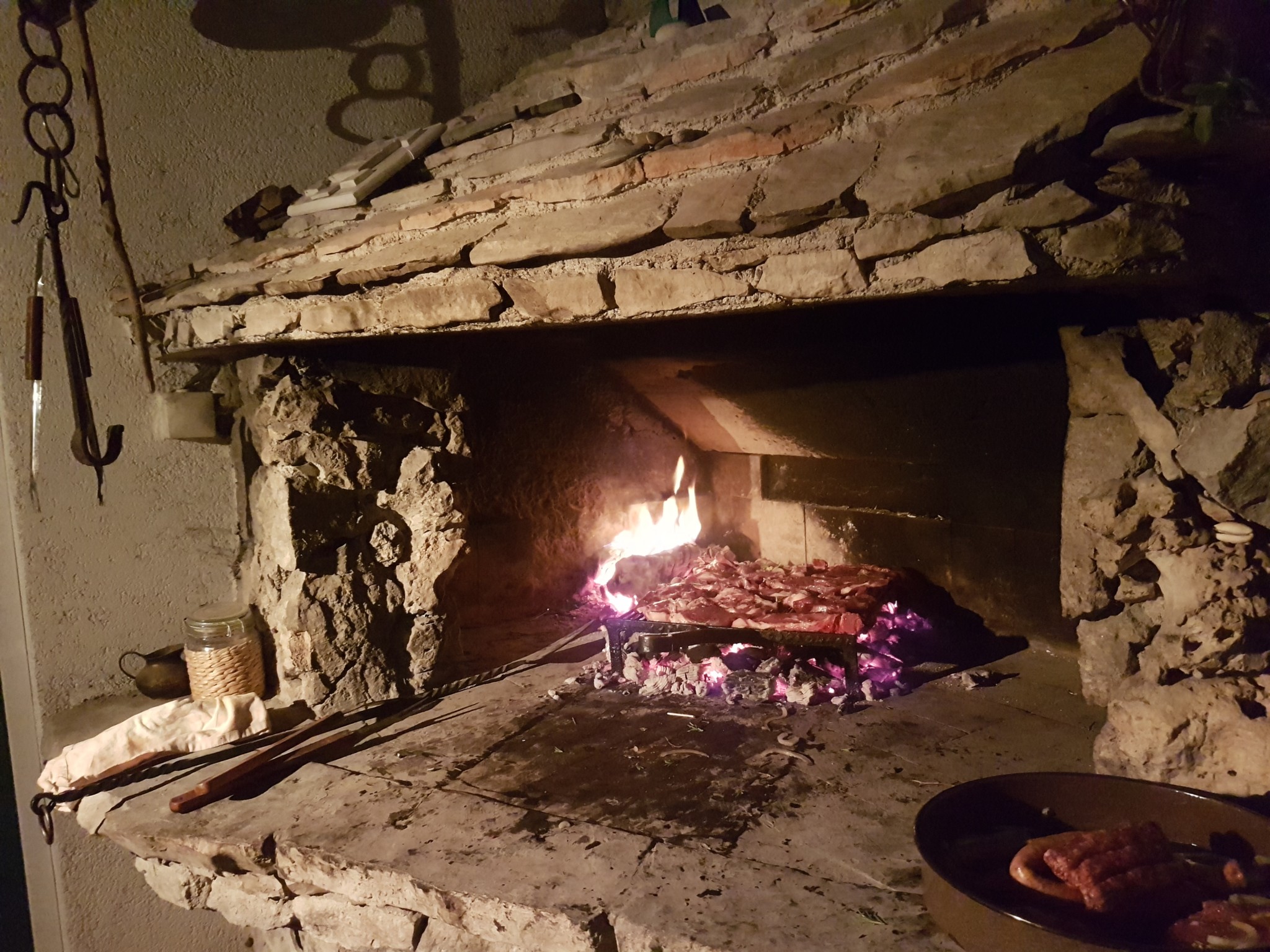 Bruno's Friend's Wood Fire Grill - They Used Pekas to Cook