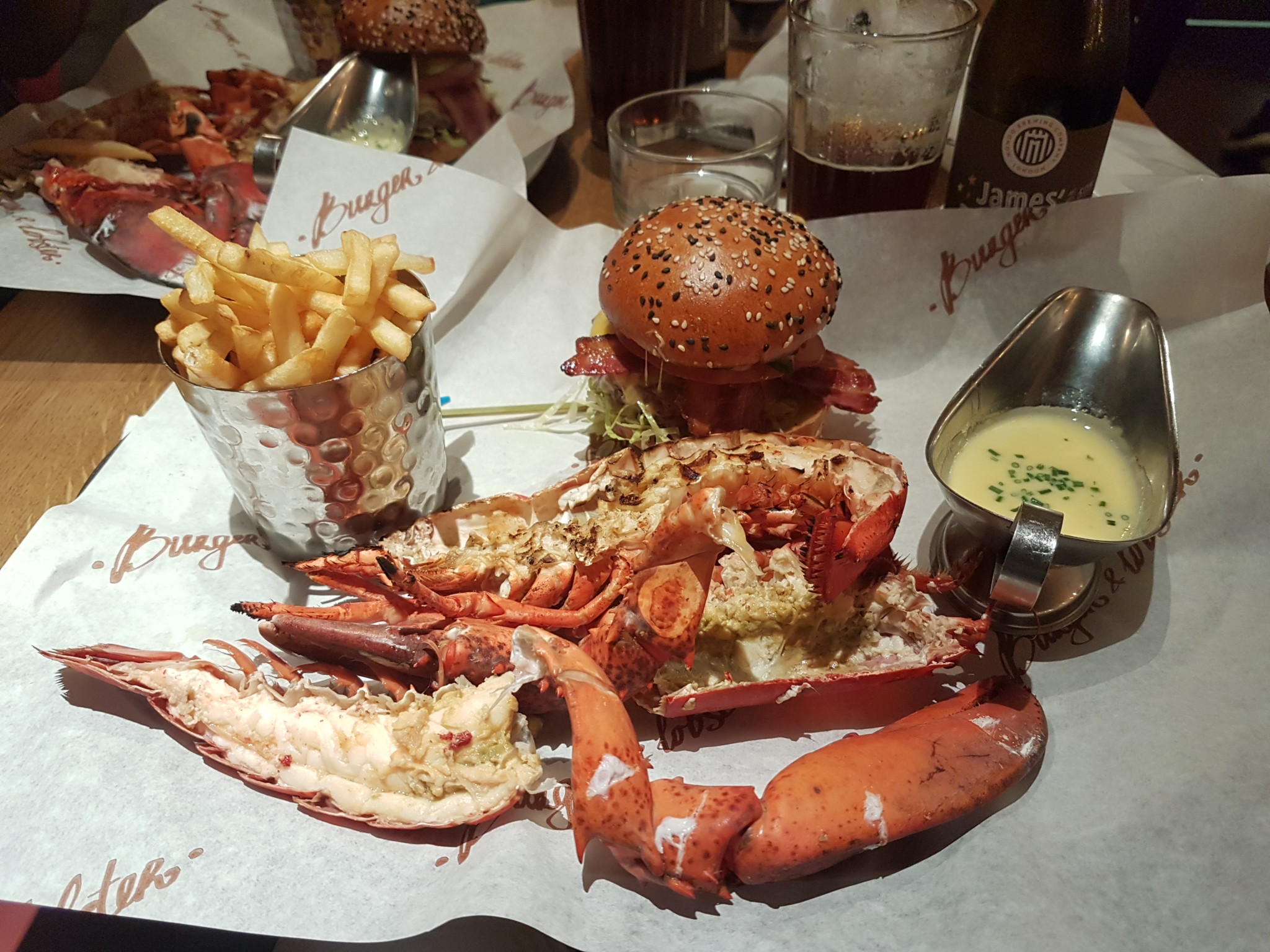 Burger Lobster in Soho - Excellent