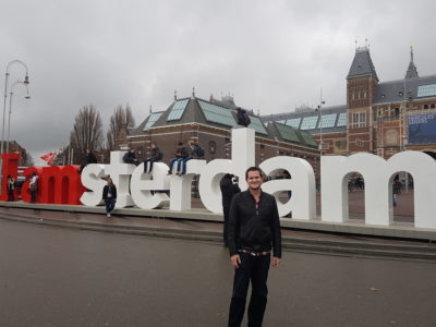 The Amsterdam Sign By the Rijksmuseum