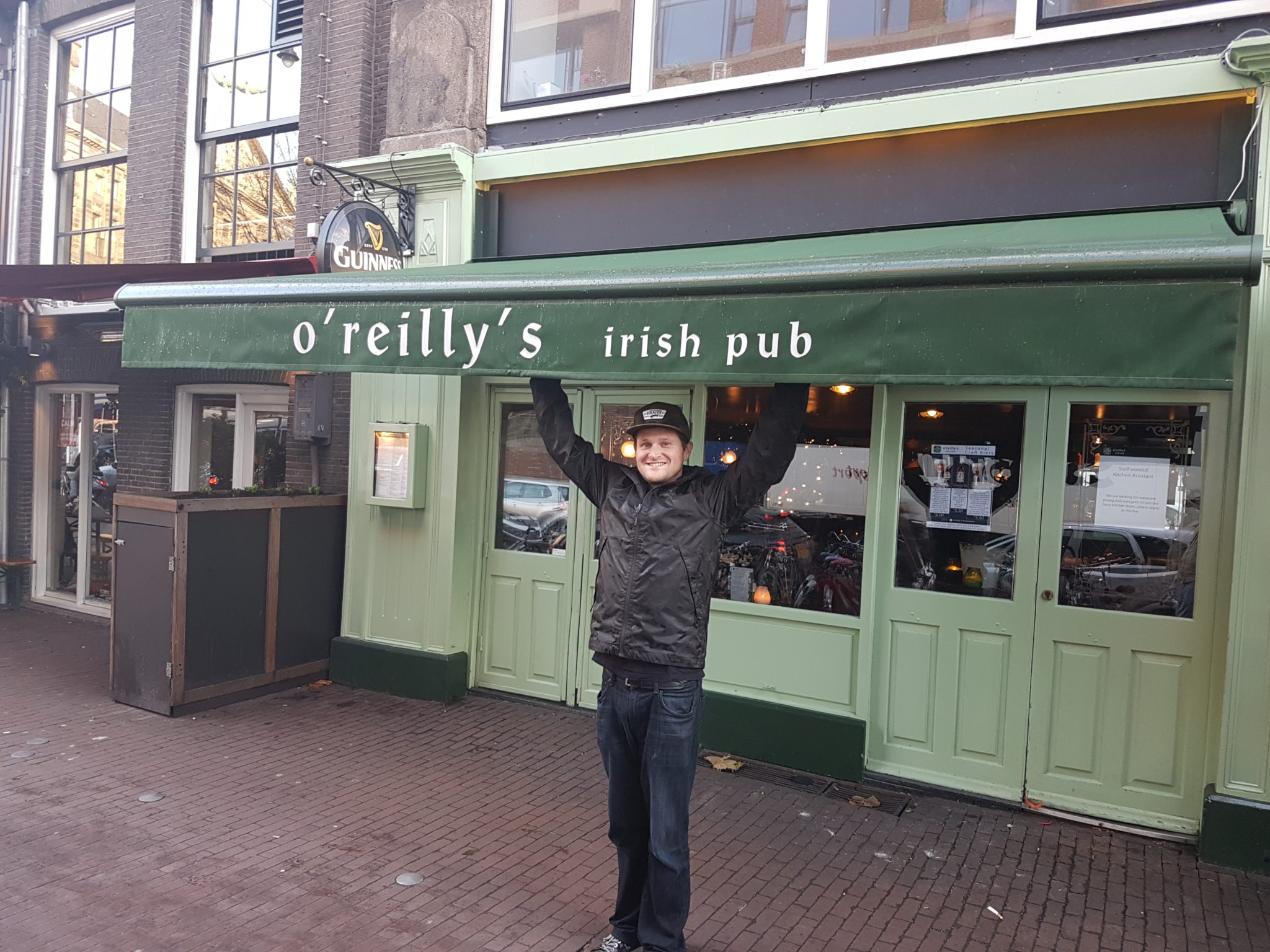 O'Reillys Irish Pub - Glad We Are Representing in Amsterdam