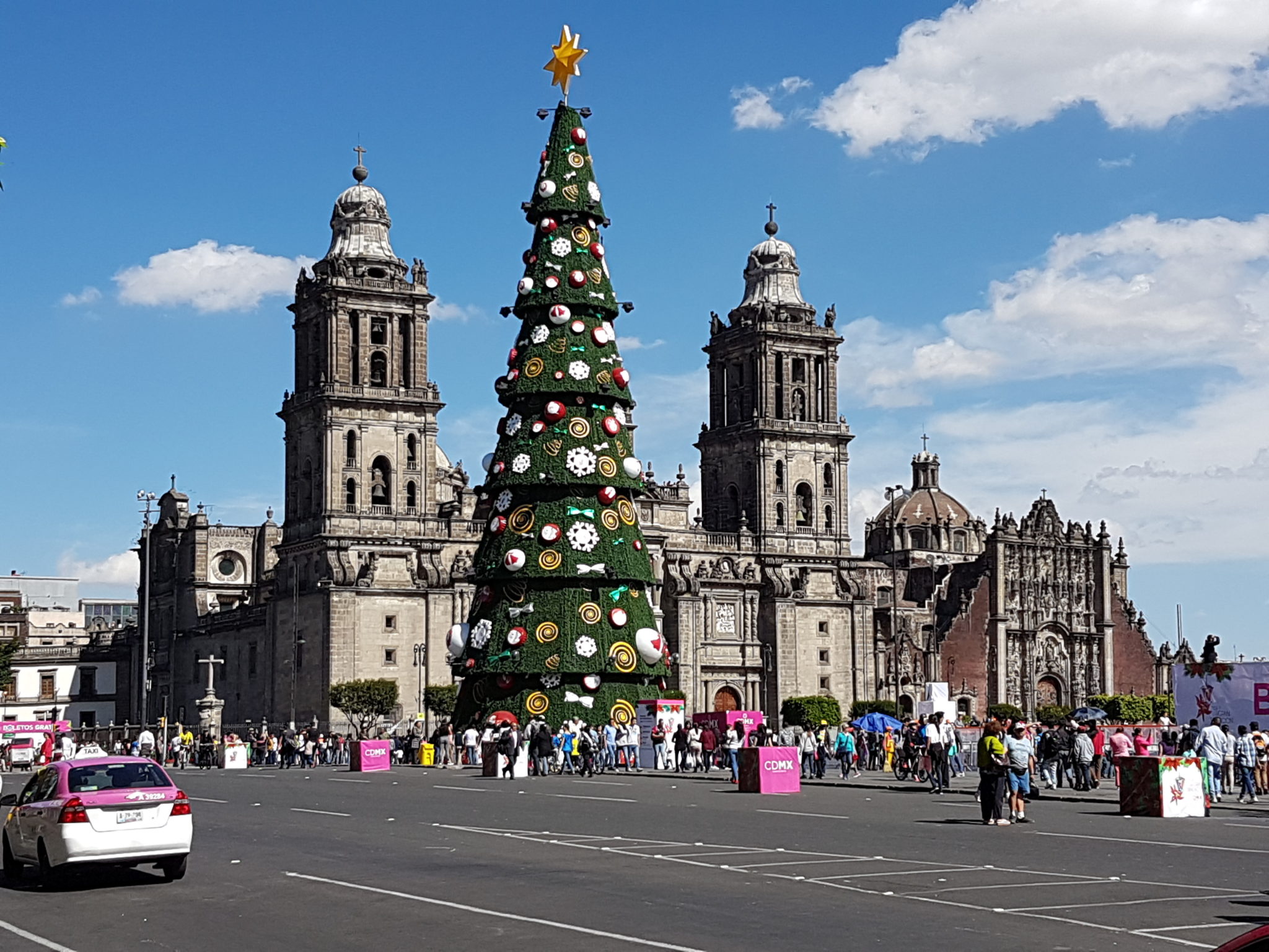 Zócalo: The Birthplace of the Constitution - During Christmas Time