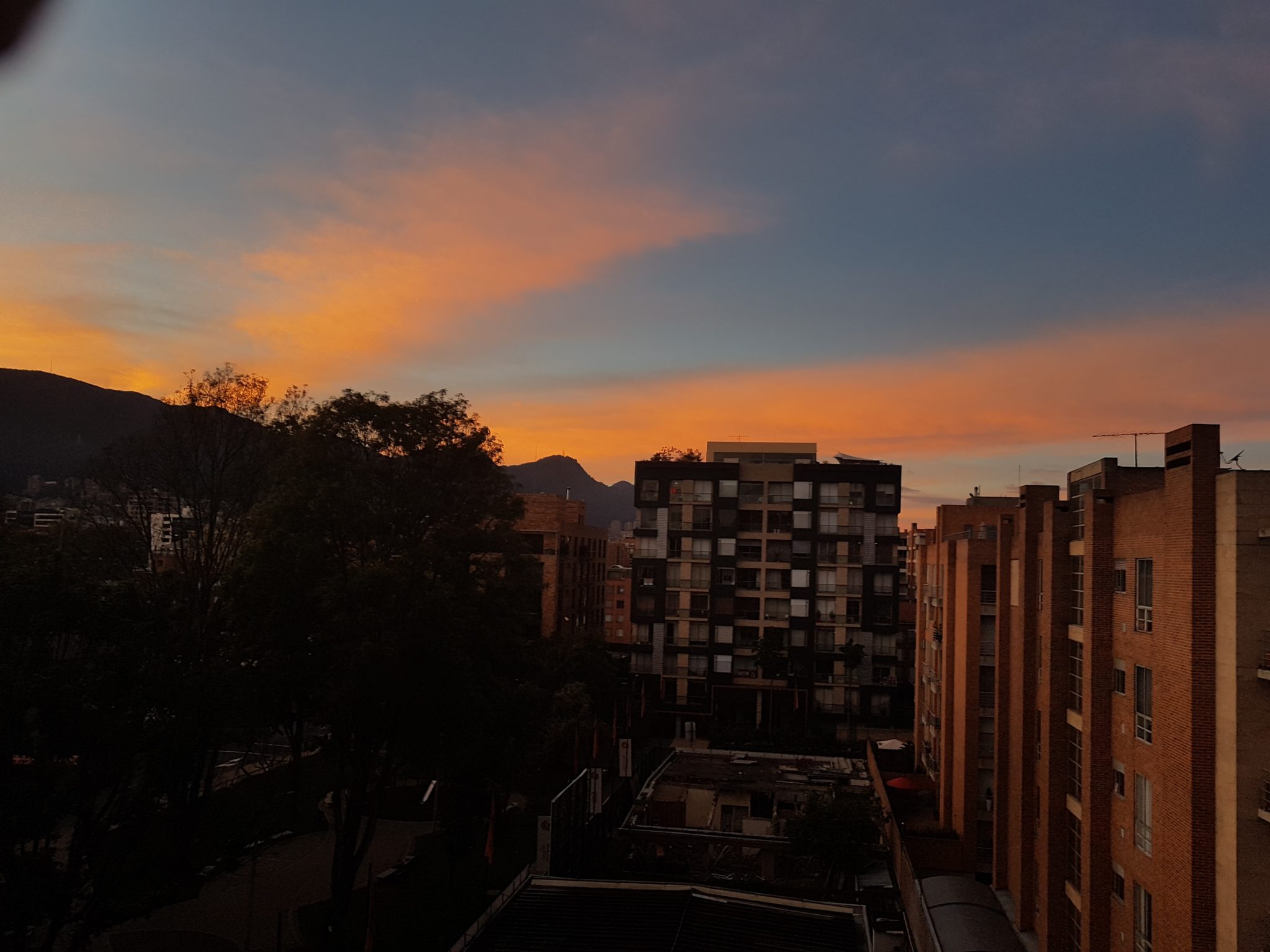 Sunsets Are Great in Bogota