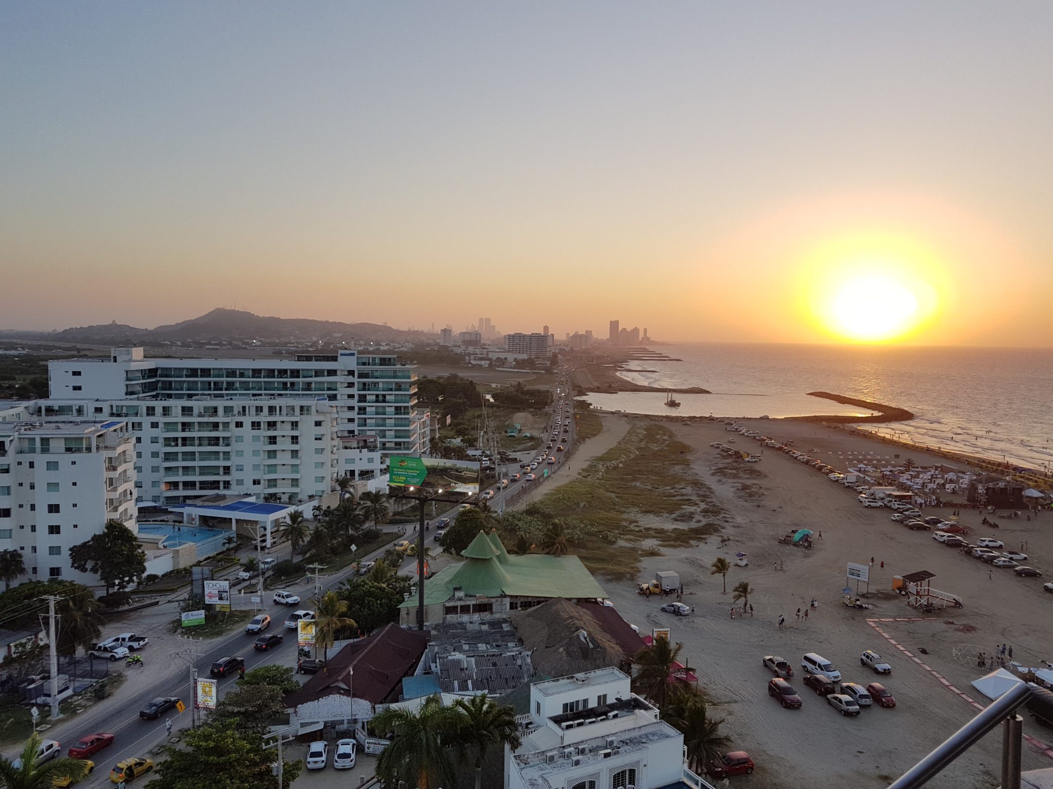 Sunset At Hotel Las Américas Cartagena