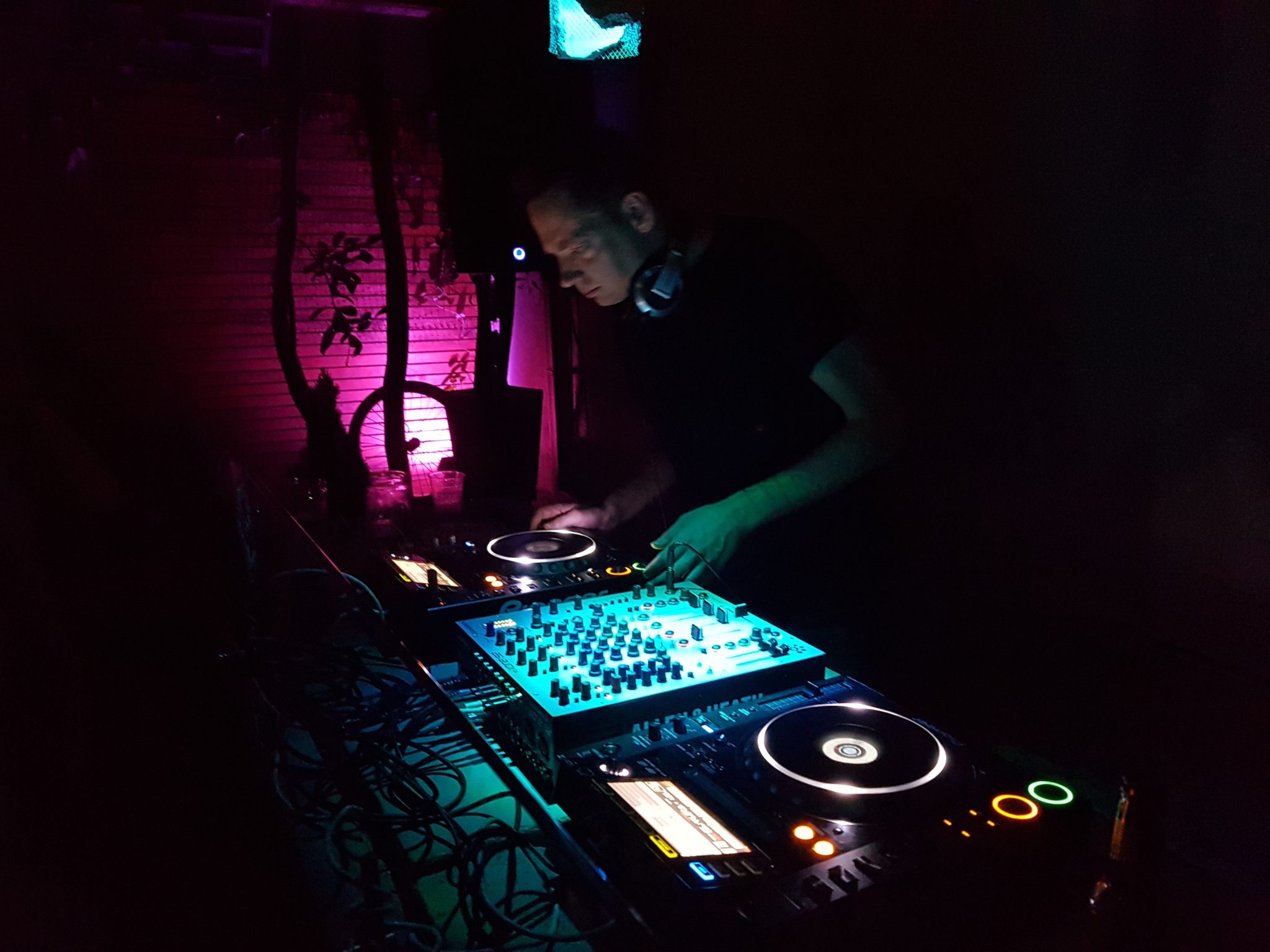 DJ Wilhelmus Spinning at Heard From