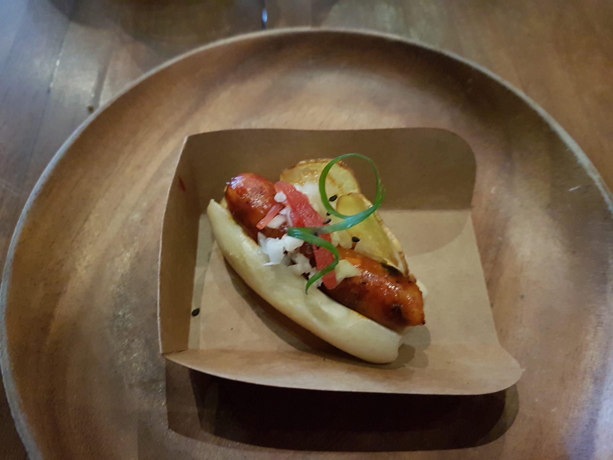 Mini Hotdog at Maido