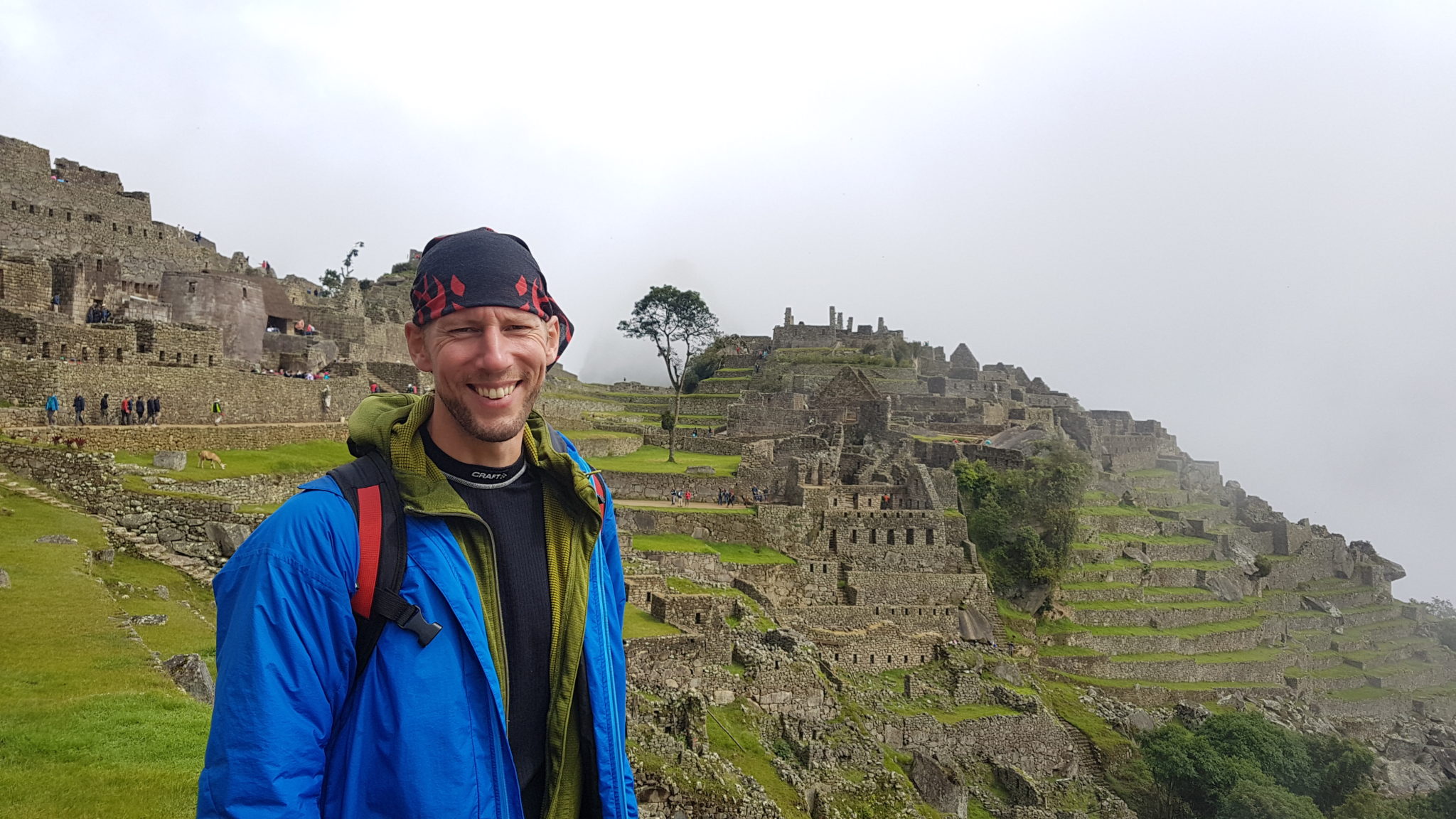 Stephan at Machu Picchu